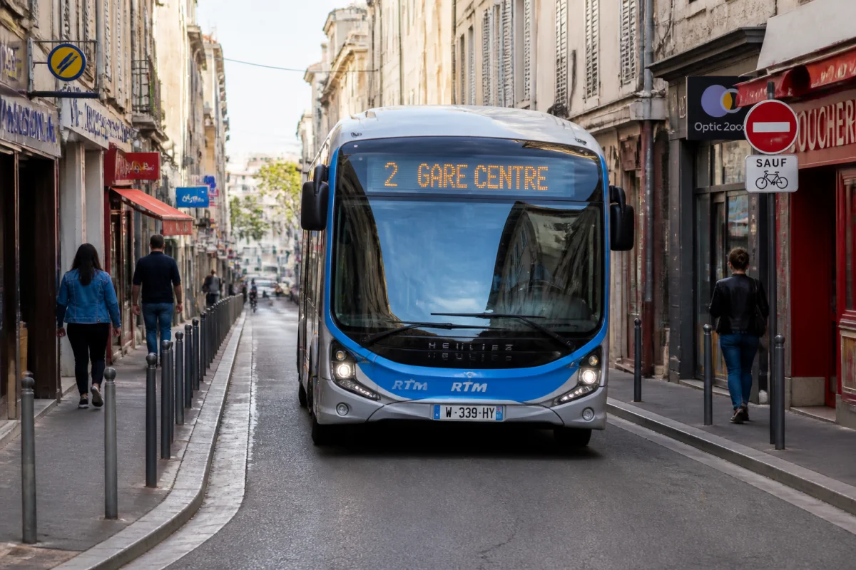 taille d'un bus