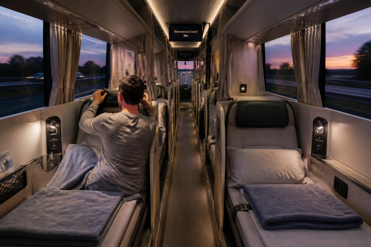 bus couchette france