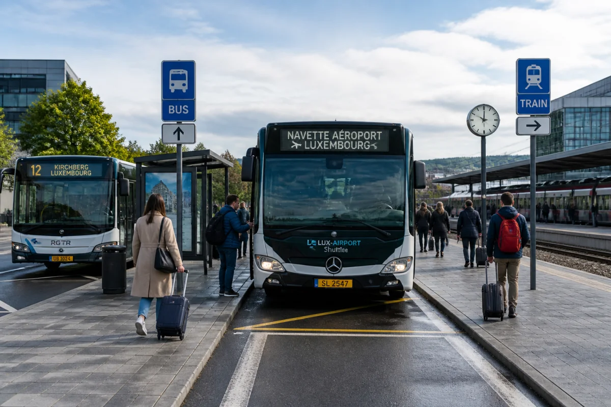 tarif navette aéroport luxembourg