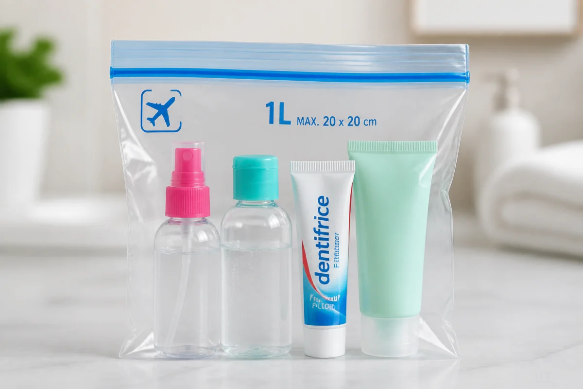 dentifrice bagage cabine