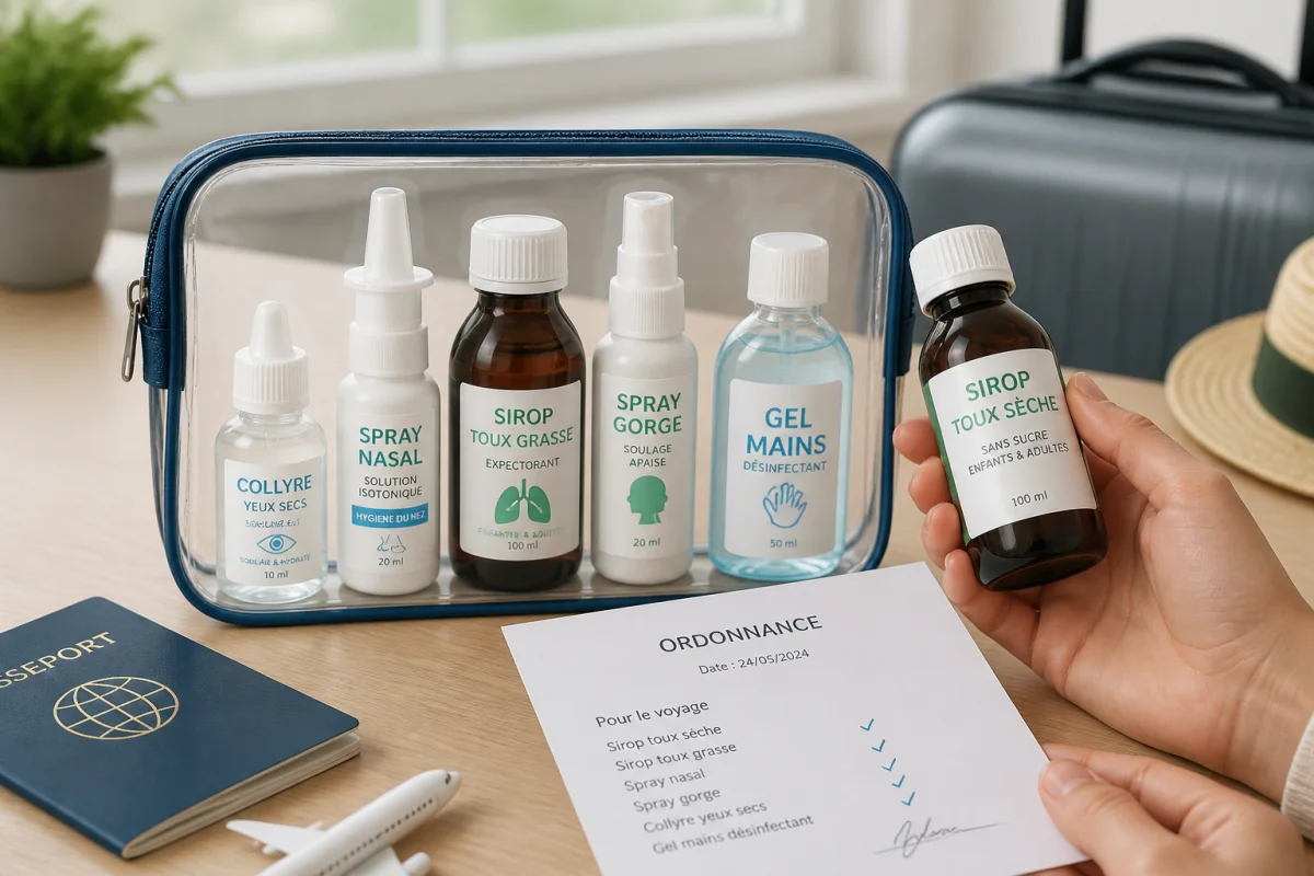 médicament bagage cabine