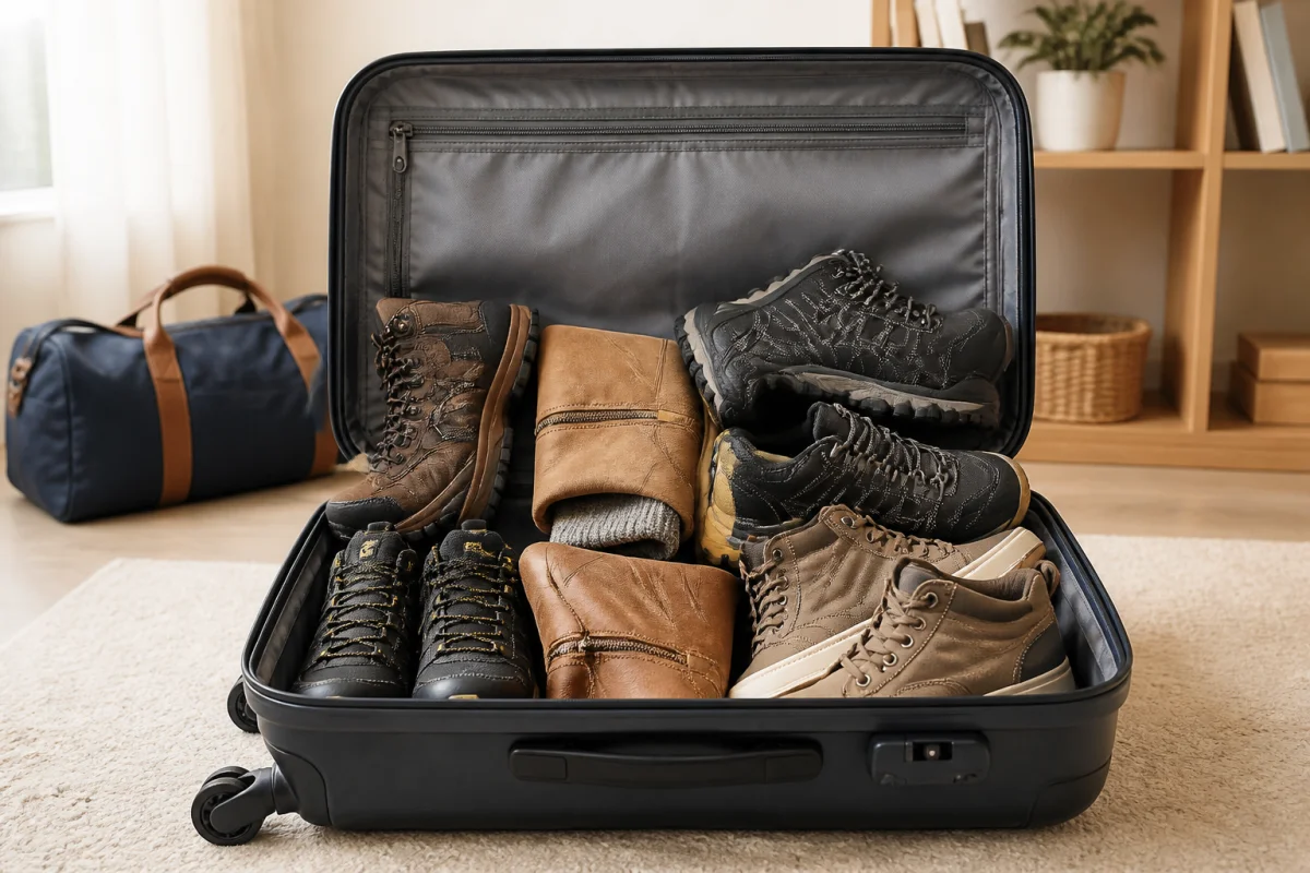 peut on mettre des chaussures dans un bagage cabine