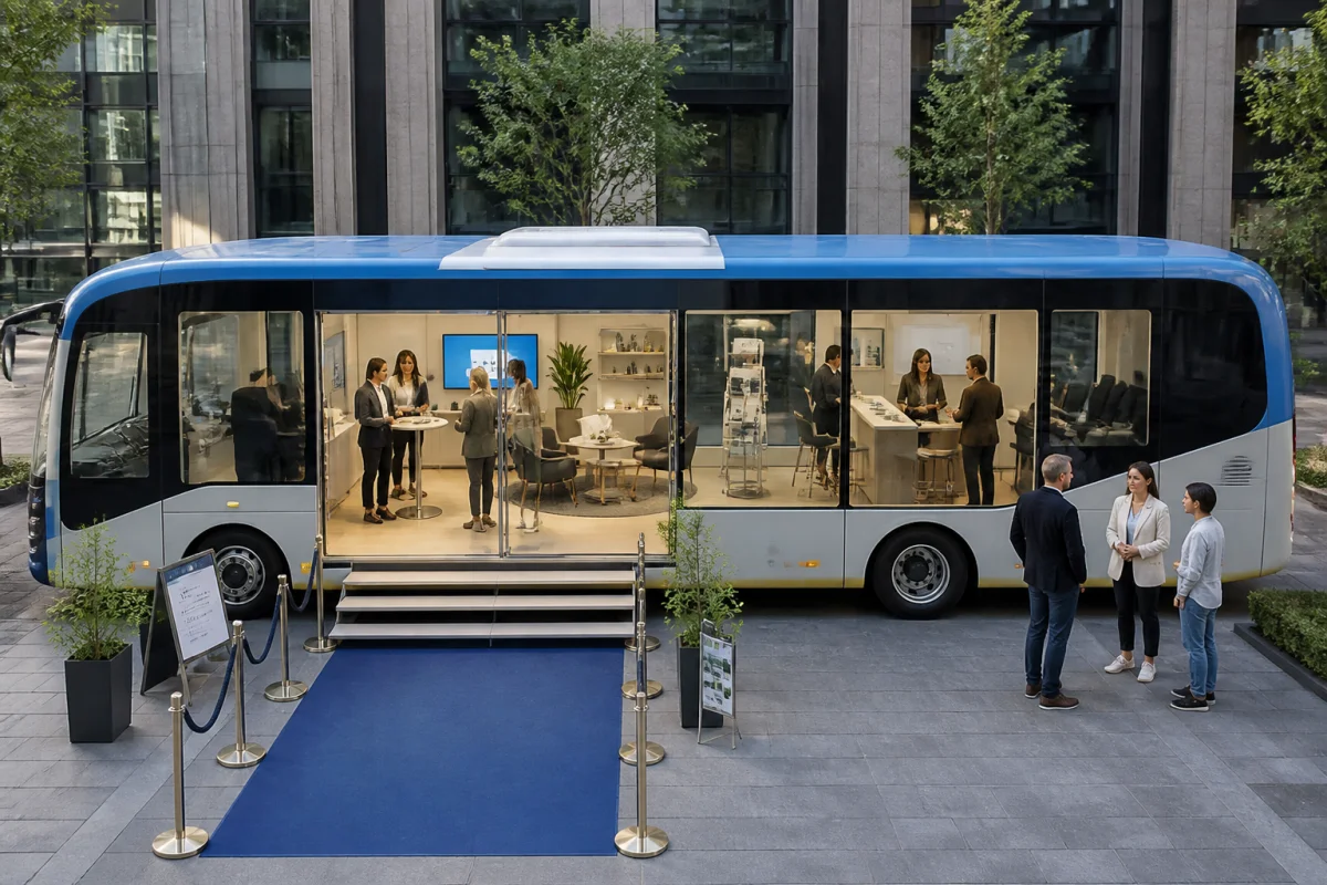 Location bus evenementiel pour réussir un événement mobile