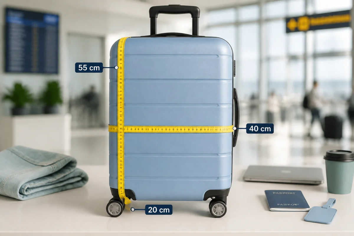 Dimensions du bagage cabine Air Transat en 2025