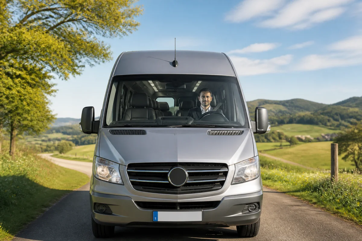 Location bus 12 places avec chauffeur guide complet pour bien réserver